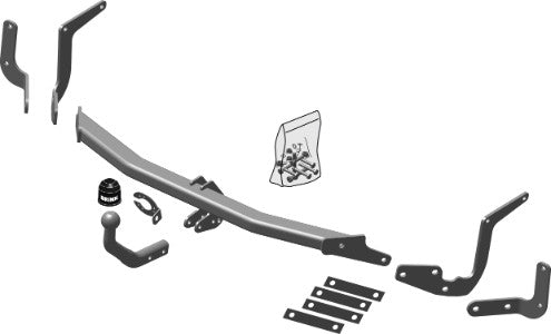 CITROËN C4 Picasso II  Brink swan neck (fixed)  Wiring Harness Included