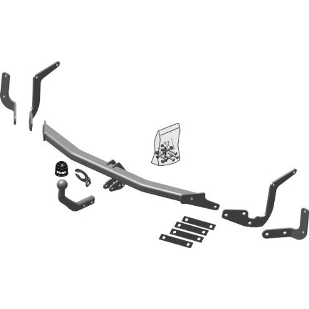 Citroen C4 Picasso II Brink Swan Neck (Fixed) Wiring Harness Included (2013-Current)