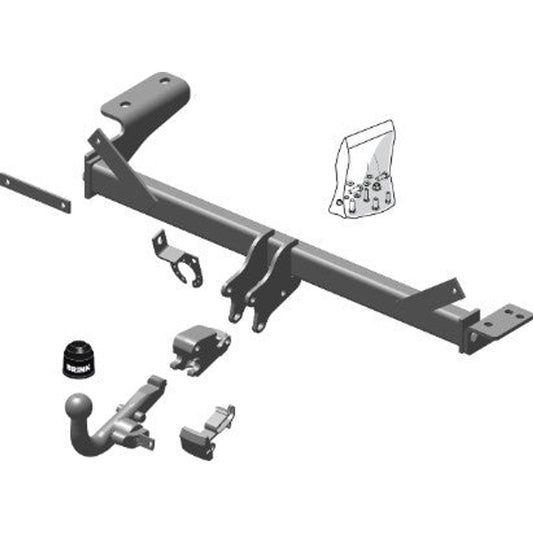 Land Rover Range Rover Evoque (L538) Detachable Towbar Wiring Harness Included (2011-2013)