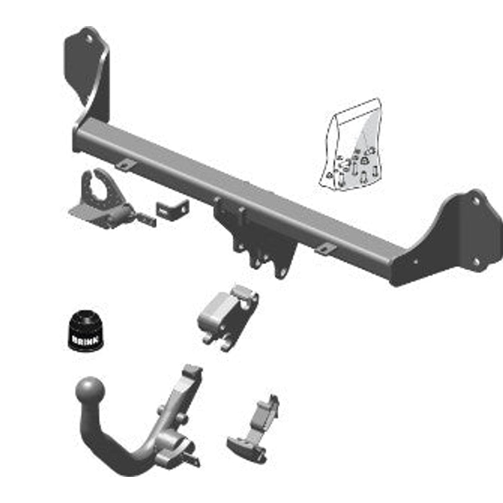 BMW 4 Coupe (F32, F82) Detachable Towbar Wiring Harness Included (2013-2020)