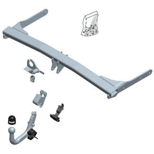 VW Passat (362) Detachable Towbar Wiring Harness Included (2010-2014)