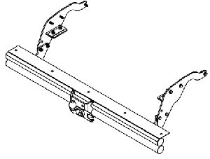 FORD RANGER (TKE)  2 Tube step  Wiring Harness Included