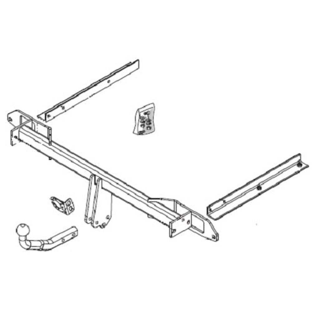 Opel Astra J Saloon Brink Swan Neck (Fixed) Wiring Harness Included (2012-2015)