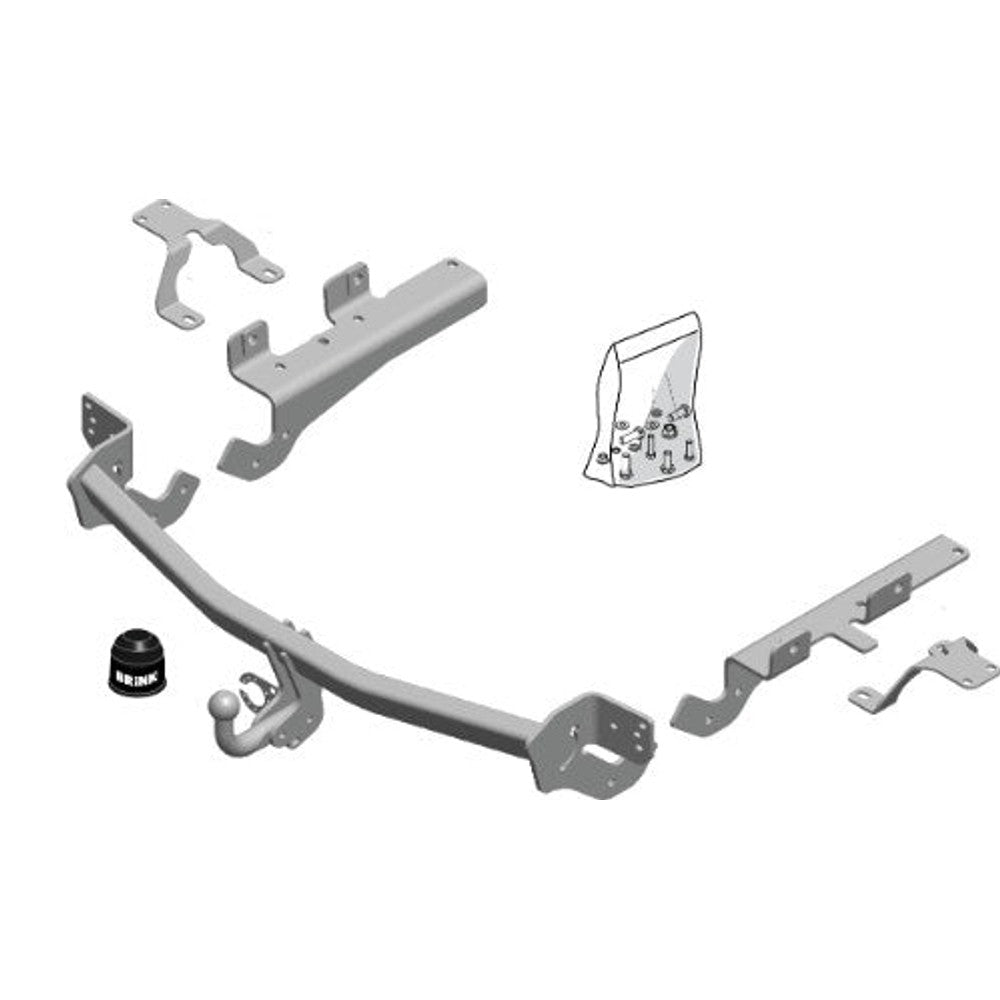Toyota Rav 4 IV (_A4_) Brink Swan Neck (Fixed) Plug n Play Wiring Harness Included (2012-2018)