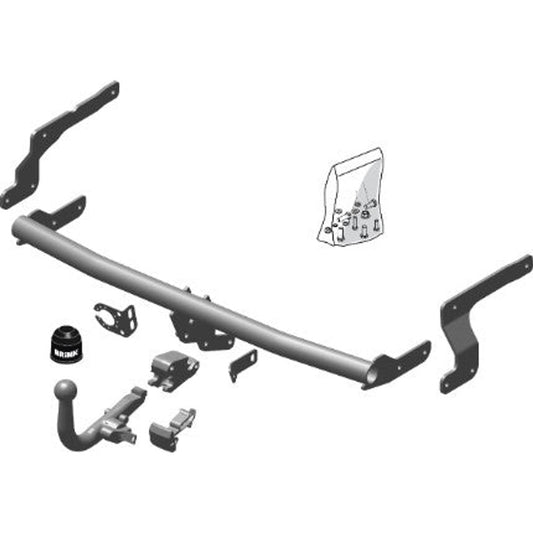 Renault Sandero II Detachable Towbar Wiring Harness Included (2012-Current)