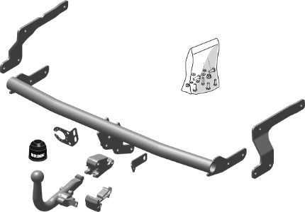 RENAULT SANDERO II  Detachable towbar  Wiring Harness Included