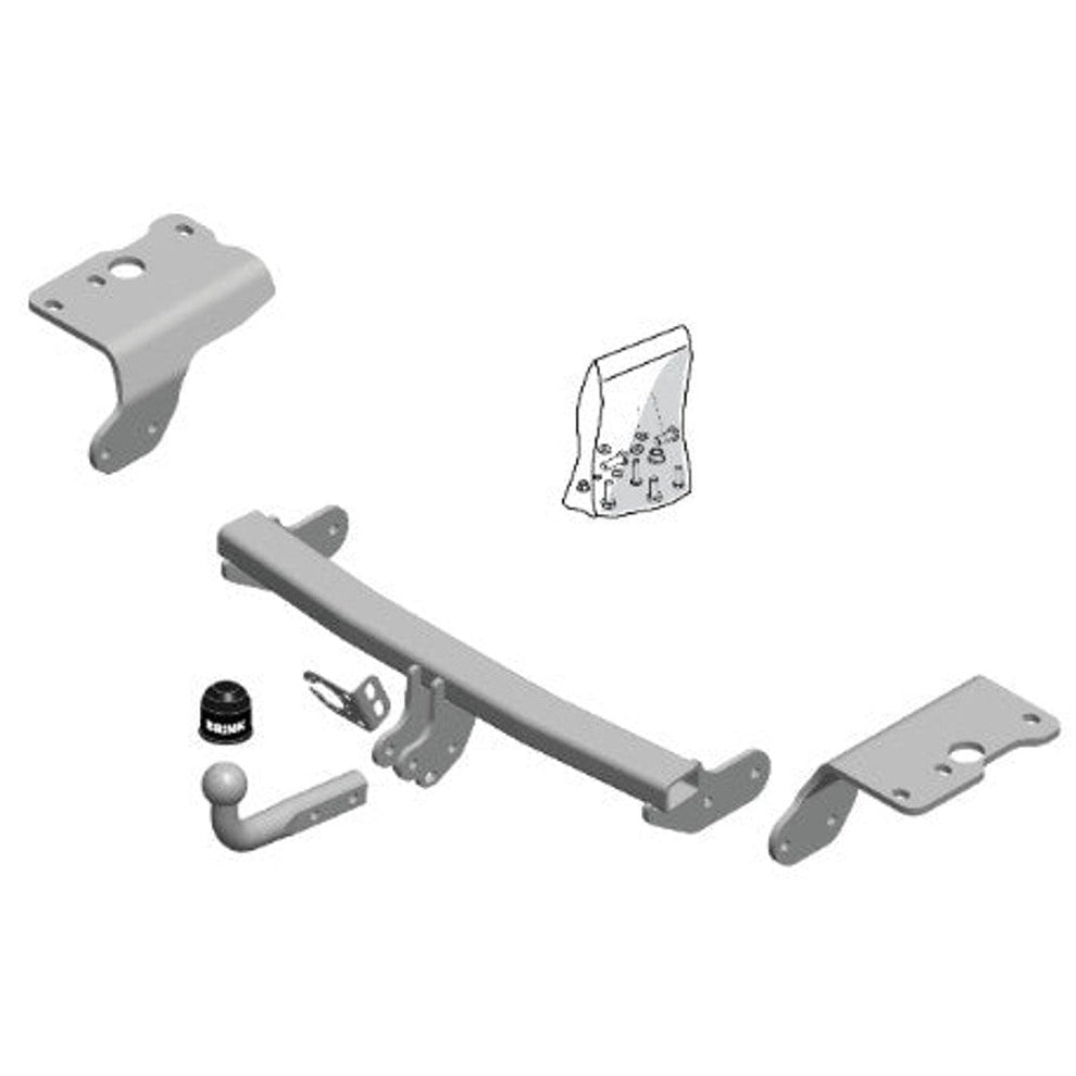 Toyota Auris (_E18_) Brink Swan Neck (Fixed) Plug n Play Wiring Harness Included (2012-2018)