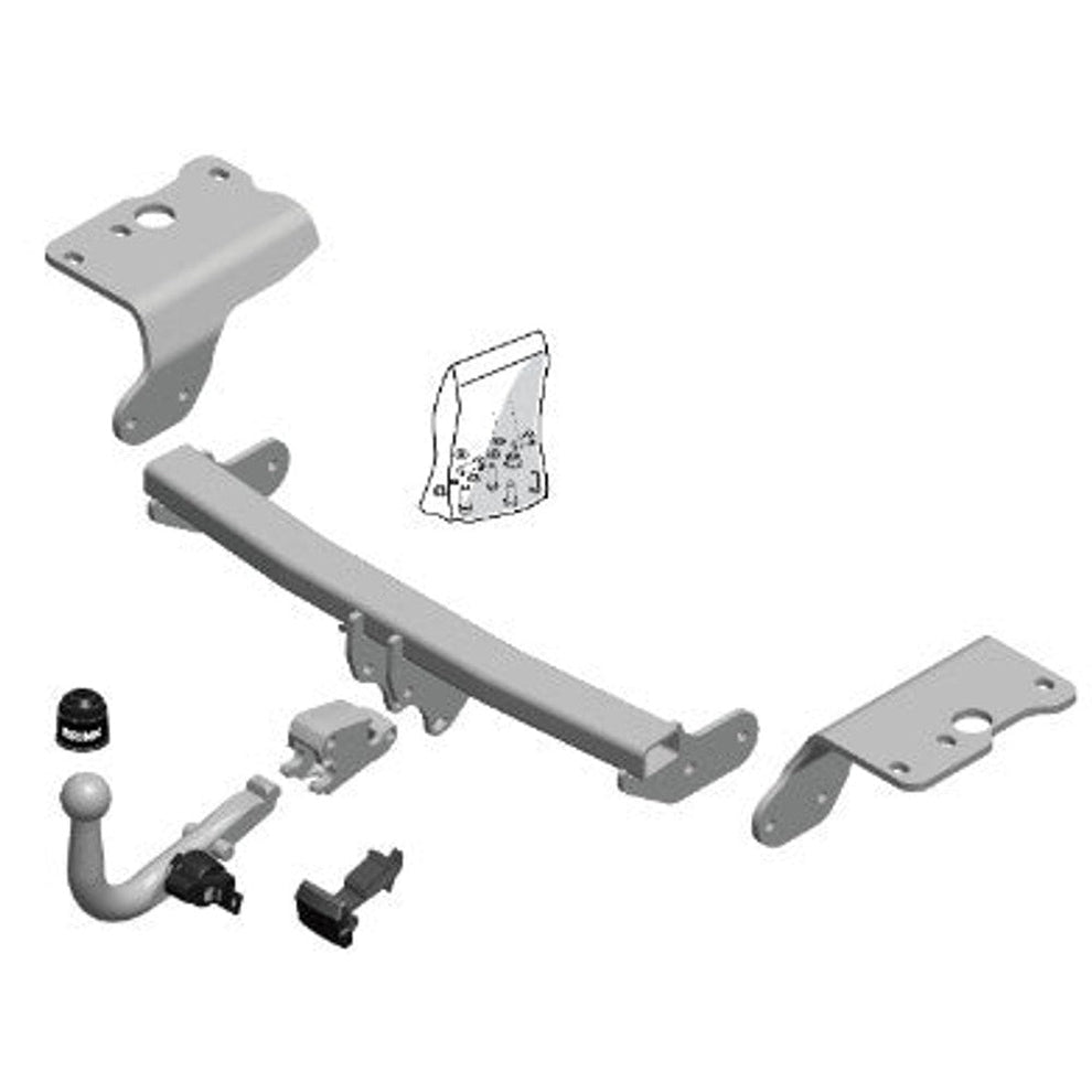 Toyota Auris (_E18_) Detachable Towbar Plug n Play Wiring Harness Included (2012-2018)