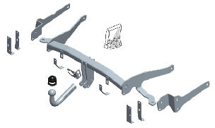CHEVROLET CAPTIVA (C100, C140)  Brink swan neck (fixed)  Wiring Harness Included