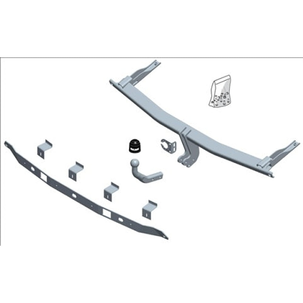 VW Caddy IV Brink Swan Neck (Fixed) Wiring Harness Included (2015-2021)
