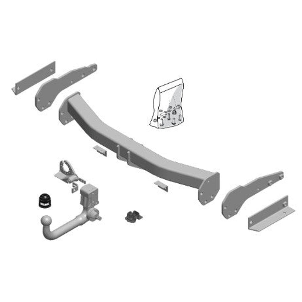 Jeep Grand Cherokee IV (Wk, WK2) Detachable Towbar Wiring Harness Included (2013-2022)