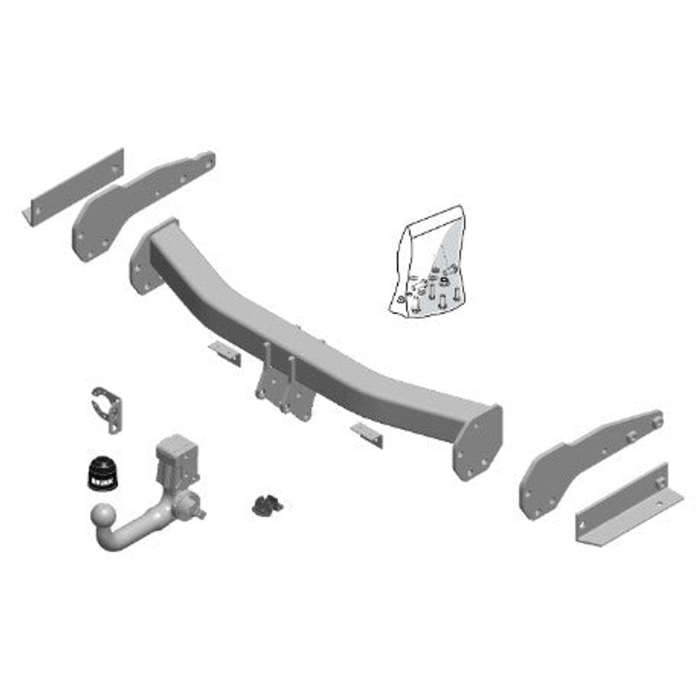 Jeep Grand Cherokee IV (Wk, WK2) Detachable Towbar Wiring Harness Included (2013-2022)