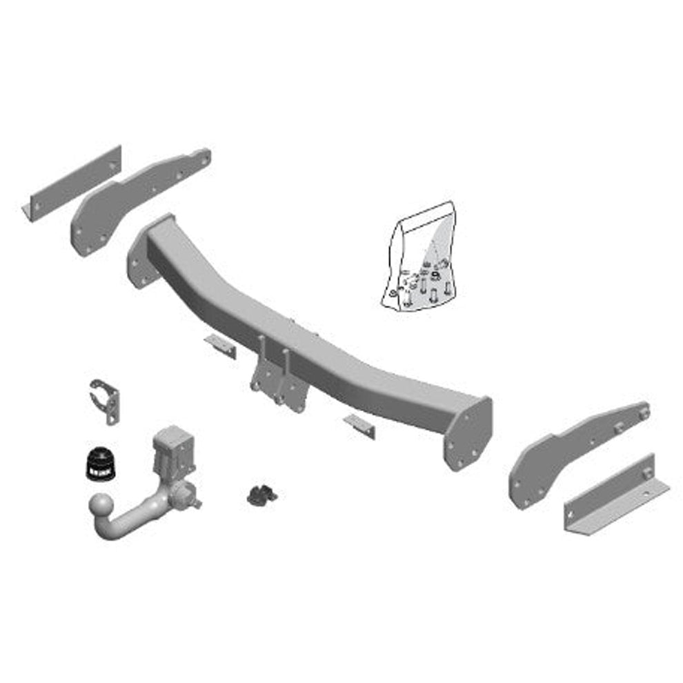 Jeep Grand Cherokee IV (Wk, WK2) Detachable Towbar Wiring Harness Included (2013-2022)