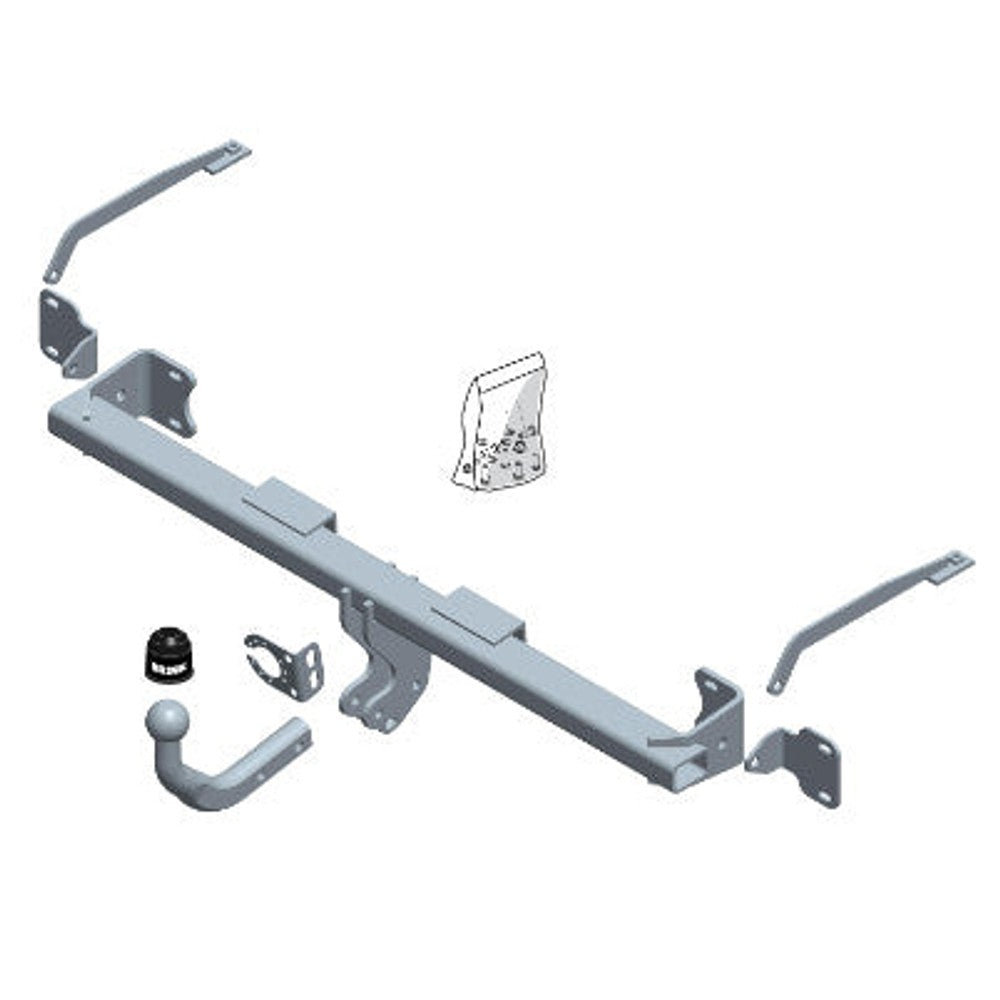 Ford Tourneo Connect / Grand Tourneo Connect Kombi Brink Swan Neck (Fixed) Wiring Harness Included (2013-2024)