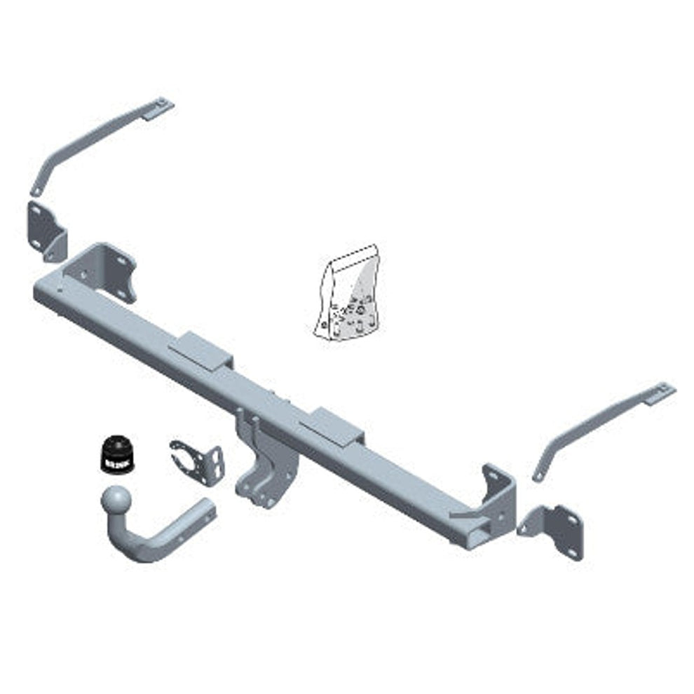 Ford Transit Connect Box/Kombi Brink Swan Neck (Fixed) Wiring Harness Included (2013-2024)