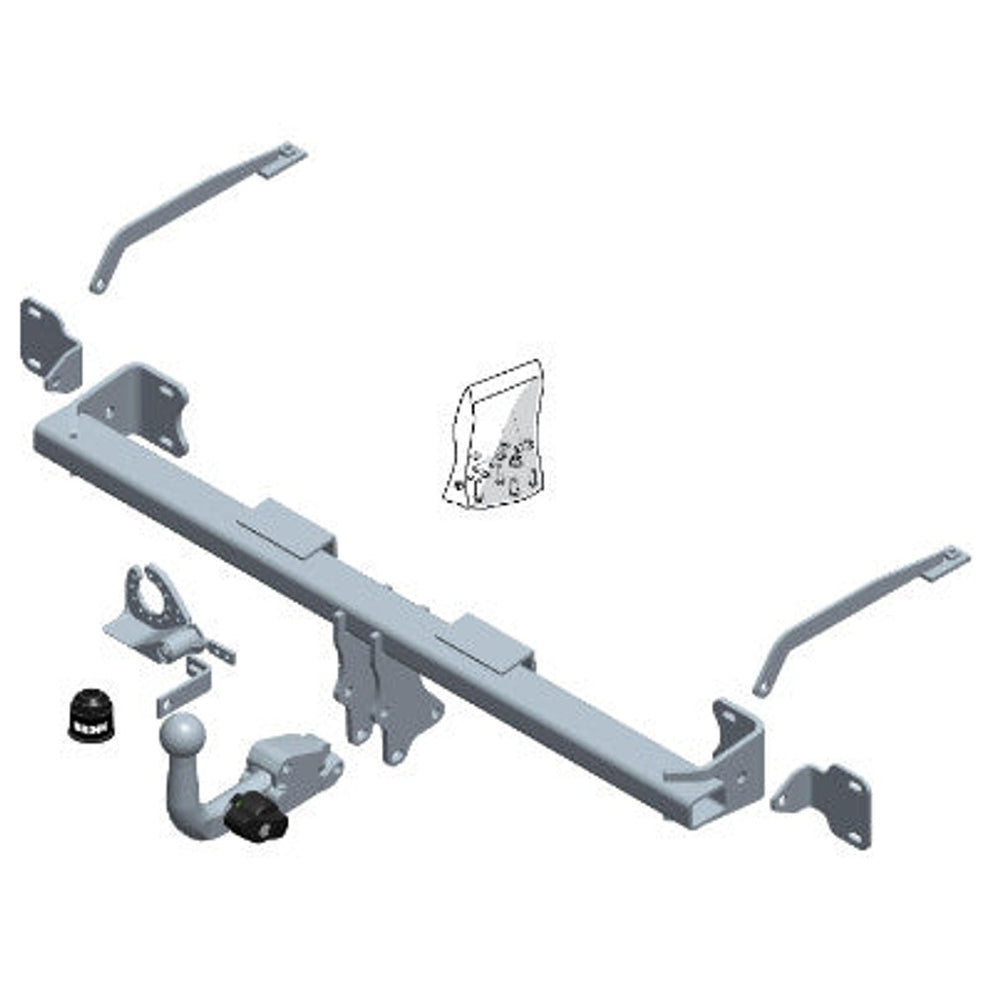 Ford Tourneo Connect / Grand Tourneo Connect Kombi Detachable Towbar Wiring Harness Included (2013-2024)