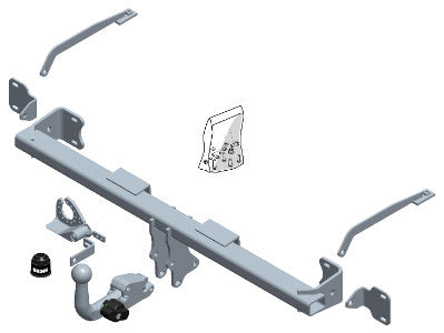 FORD TRANSIT CONNECT Box/ Kombi  Detachable towbar  Wiring Harness Included