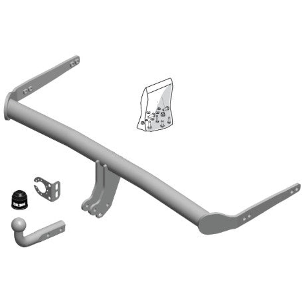 VW Golf Sportsvan (AM1) Brink Swan Neck (Fixed) Wiring Harness Included (2014-2020)