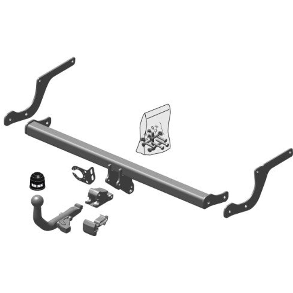 Renault Captur (J5_) Detachable Towbar Wiring Harness Included (2013-2019)