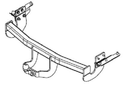 NISSAN X-TRAIL (T32)  Flanged ball towbar  Wiring Harness Included