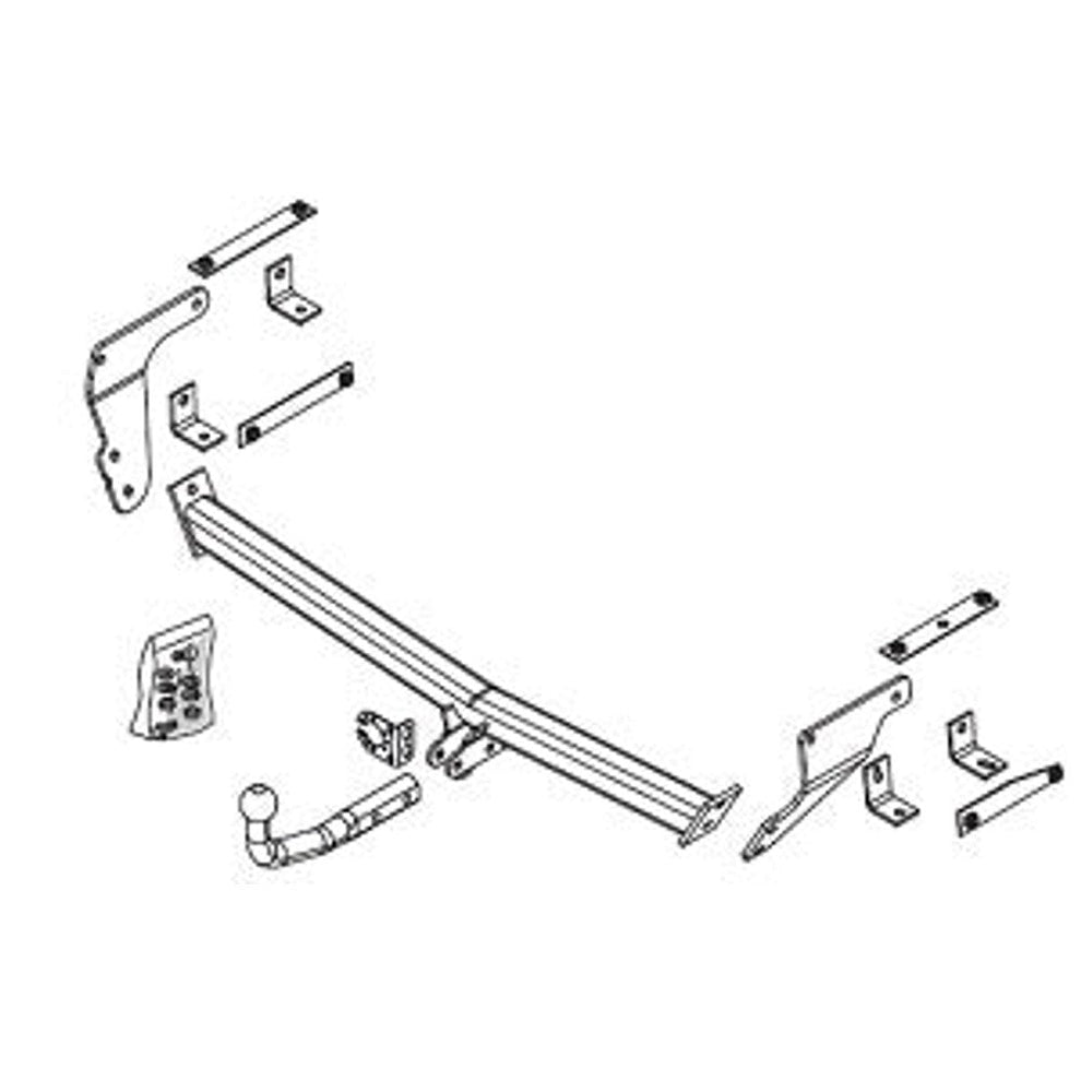 Nissan Qashqai II (J11) Brink Swan Neck (Fixed) Plug n Play Wiring Harness Included (2013-2022)