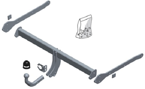 MAZDA CX-3 (DK)  Brink swan neck (fixed)  Wiring Harness Included