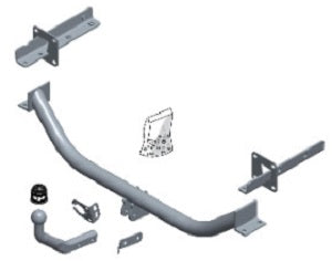 TOYOTA STARLET  Brink swan neck (fixed)  Wiring Harness Included
