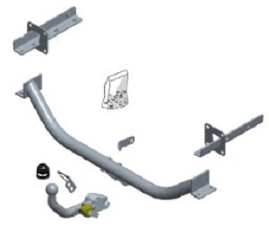 TOYOTA STARLET  Detachable towbar  Wiring Harness Included