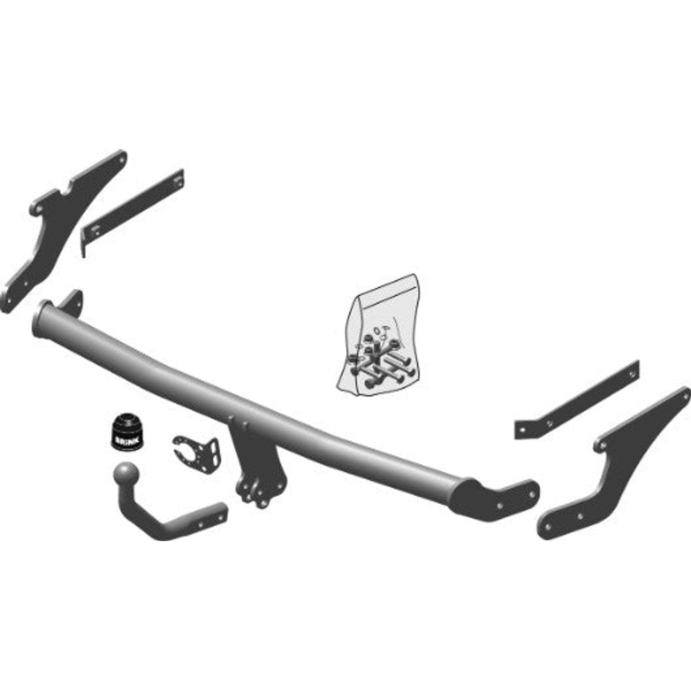Renault Megane IV (B9A/M_) Brink Swan Neck (Fixed) Wiring Harness Included (2015-Current)