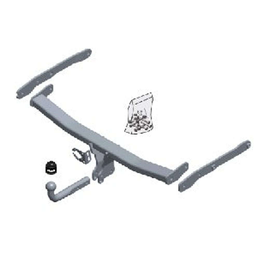 Audi Q5 (Fyb) Brink Swan Neck (Fixed) Wiring Harness Included (2017-Current)