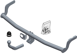 KIA RIO IV (YB, SC)  Brink swan neck (fixed)  Wiring Harness Included