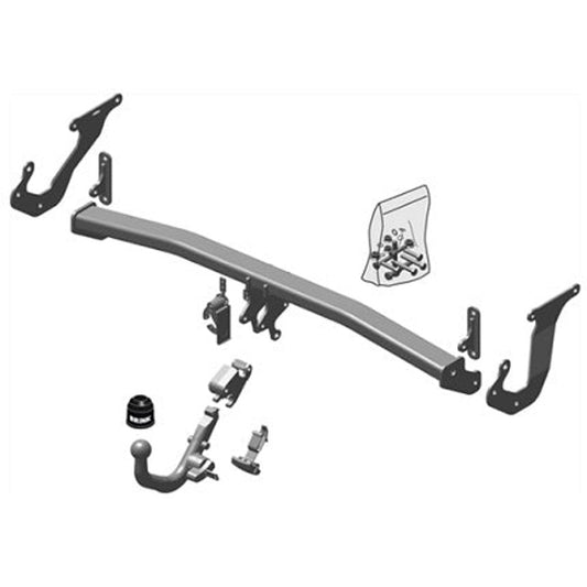 Peugeot 5008 II Detachable Towbar Wiring Harness Included (2016-Current)