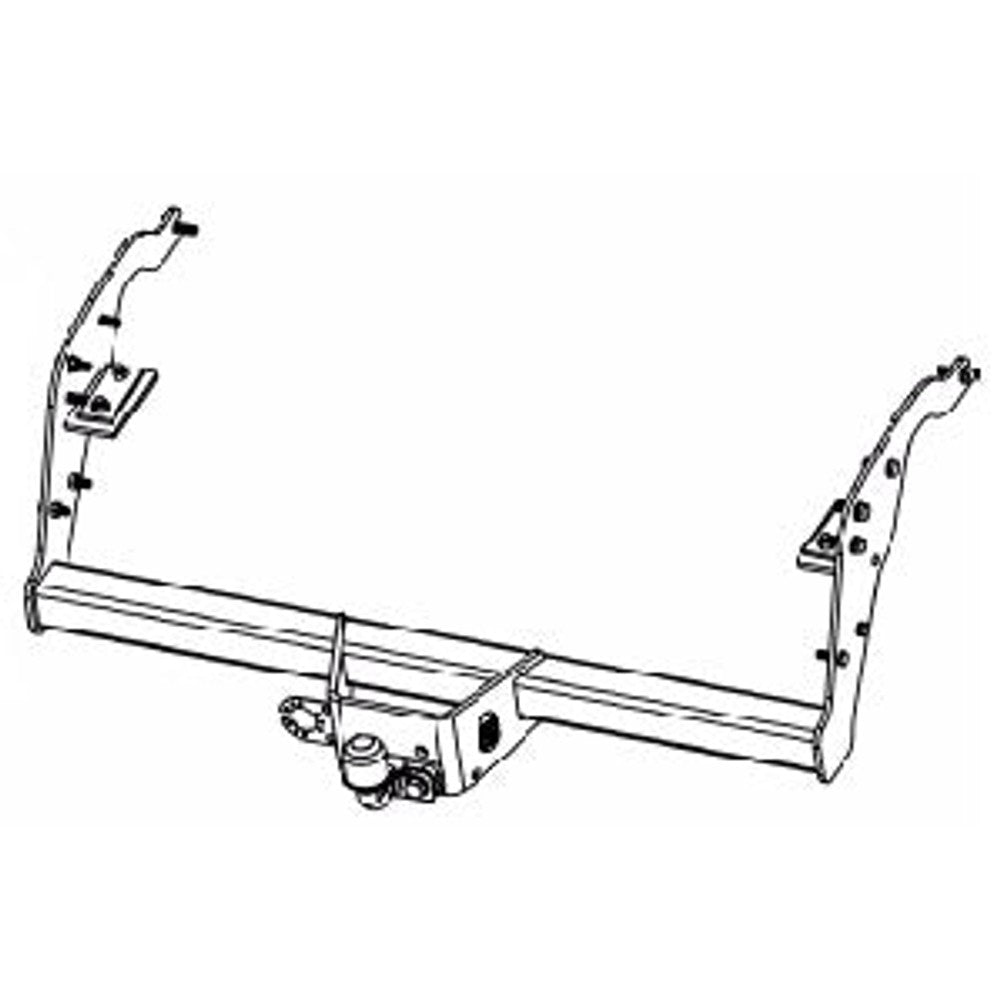 Ford Ranger (Tke) Flanged Ball Towbar Plug n Play Wiring Harness Included (2011-2022)