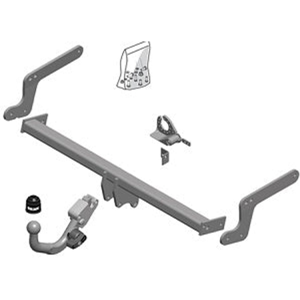 Renault Duster Detachable Towbar Wiring Harness Included (2010-2025)