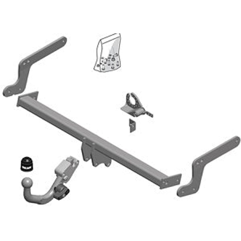 Renault Duster Detachable Towbar Wiring Harness Included (2010-2025)