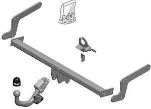 RENAULT DUSTER  Detachable towbar  Wiring Harness Included