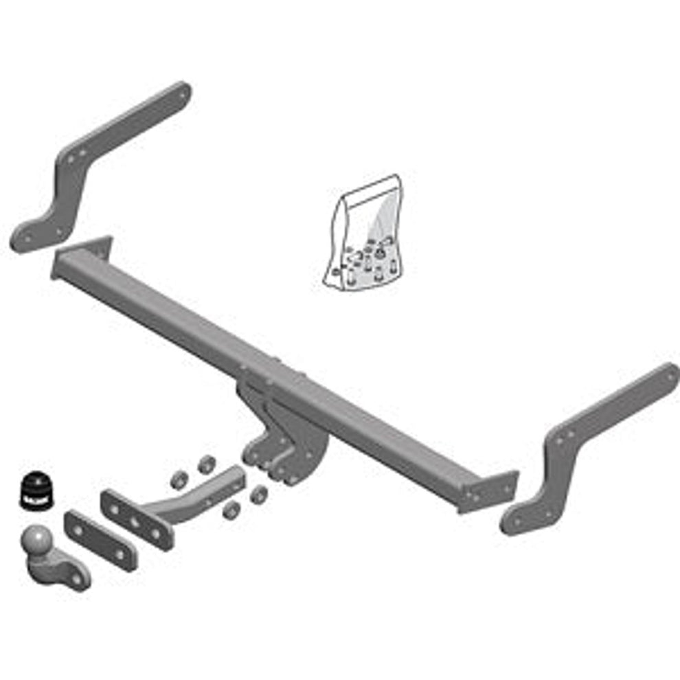 Renault Duster Flanged Ball Towbar Wiring Harness Included (2010-2025)