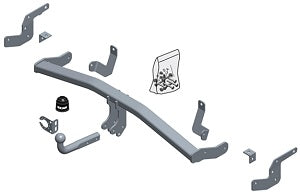 OPEL CROSSLAND X (P17)  Brink swan neck (fixed)  Wiring Harness Included