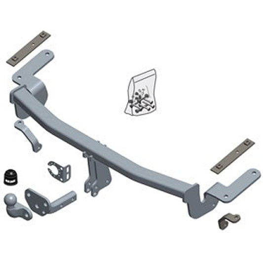 VW Caddy IV Flanged Ball Towbar Wiring Harness Included (2015-2021)