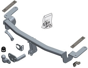 VW CADDY III  Flanged ball towbar  Wiring Harness Included