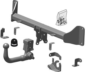 BMW X4 (G02, F98)  Detachable towbar  Wiring Harness Included