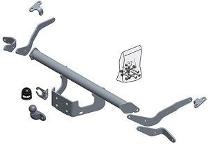 PEUGEOT PARTNER Box (K9)  Flanged ball towbar  Wiring Harness Included