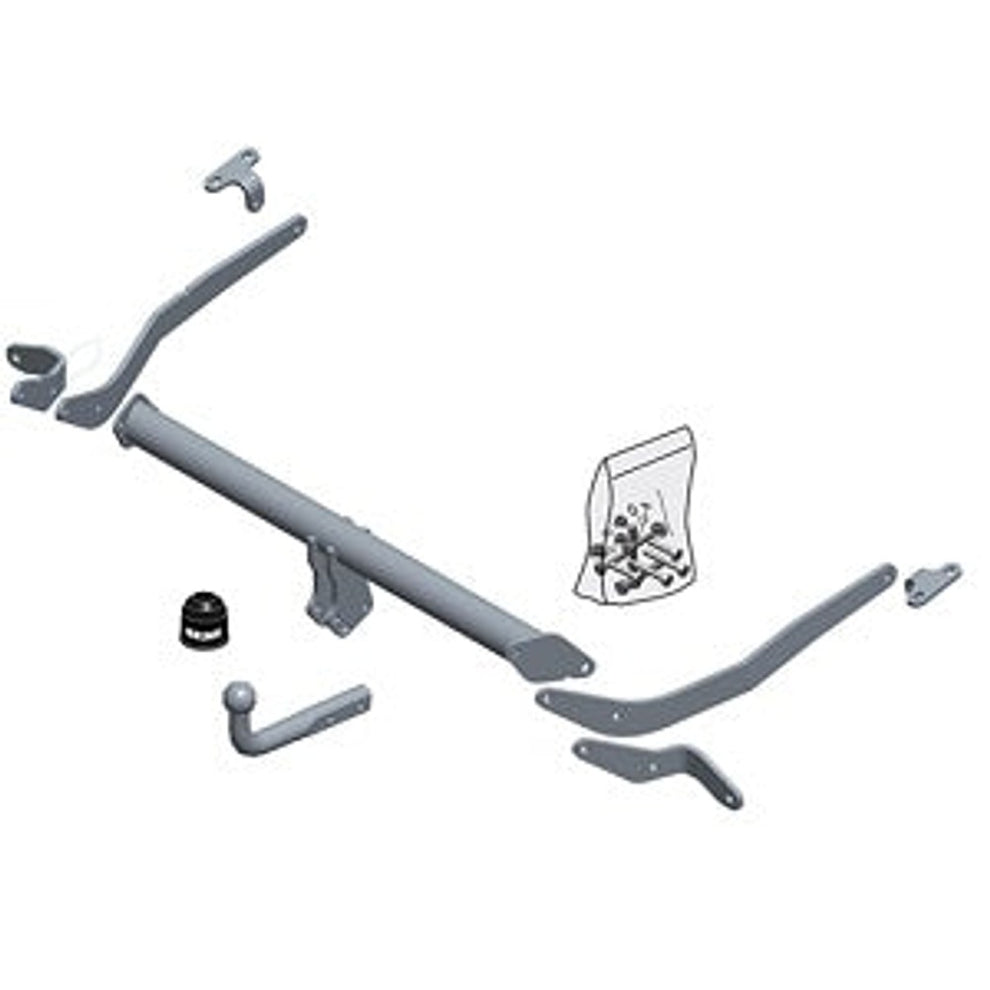Peugeot Partner Box (K9) Brink Swan Neck (Fixed) Wiring Harness Included (2018-Current)