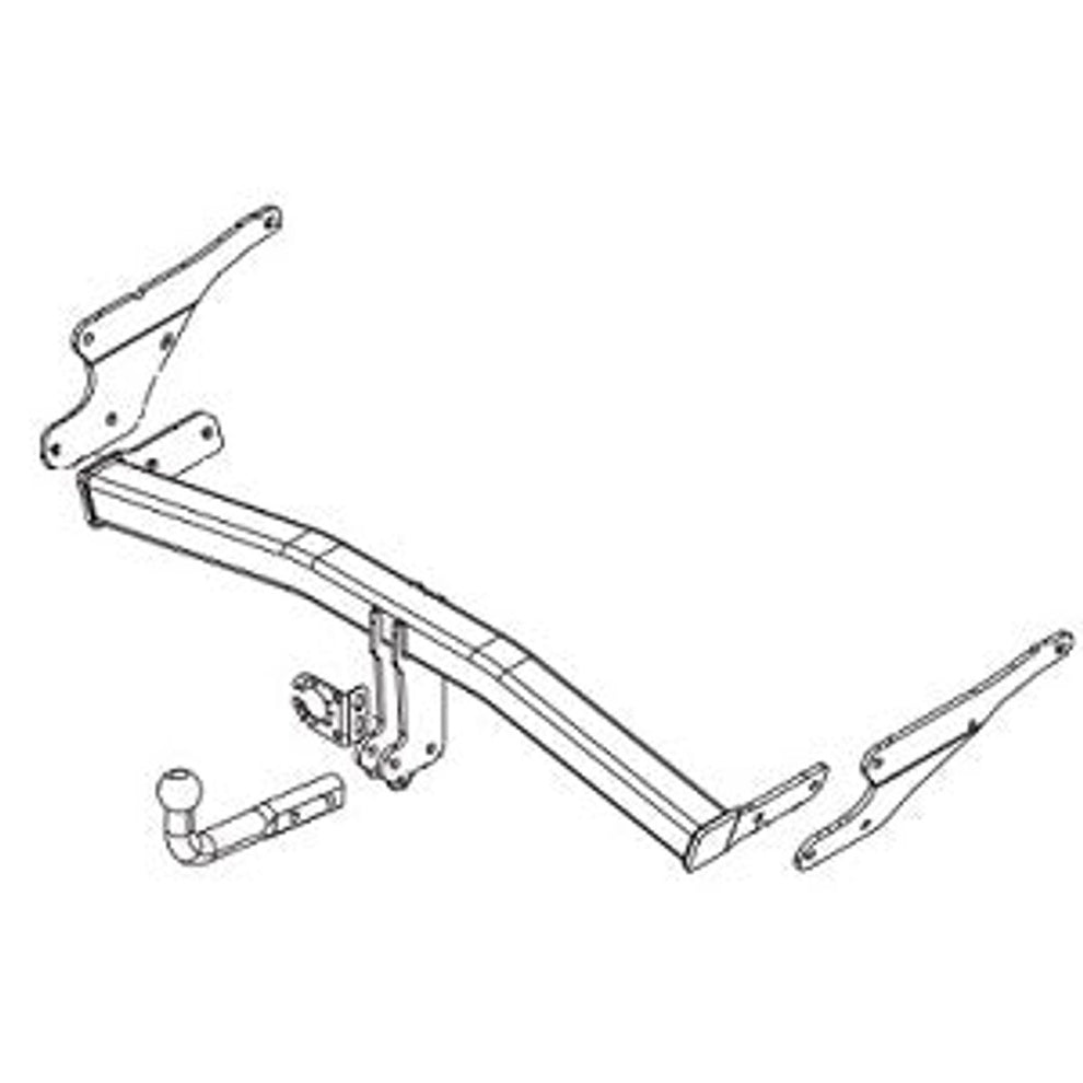 Mazda CX-5 (Kf) Brink Swan Neck (Fixed) Wiring Harness Included (2011-Current)