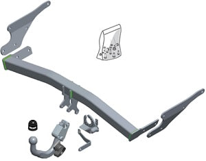 MAZDA CX-5 (KF)  Detachable towbar  Wiring Harness Included