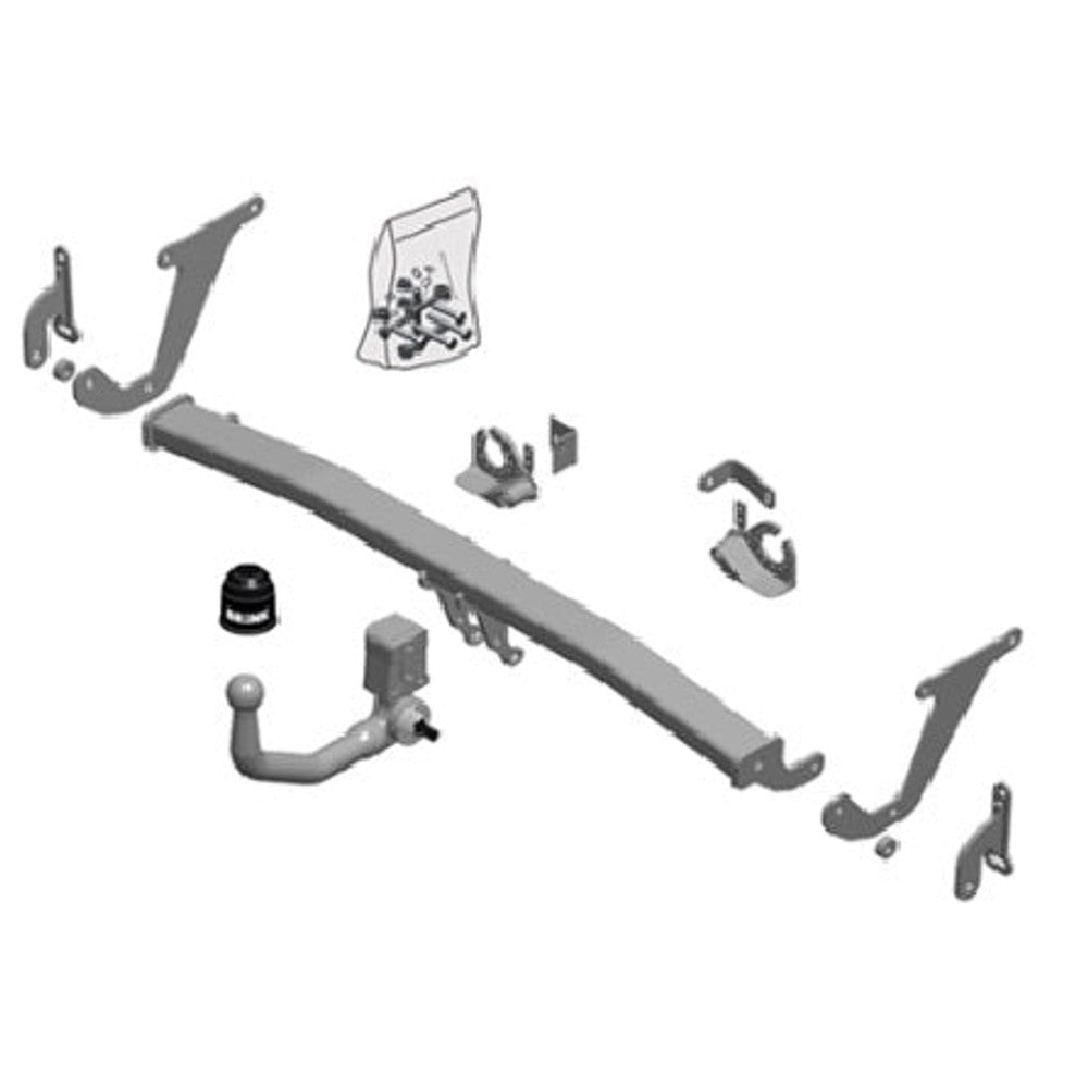 Citroen C5 Aircross Detachable Towbar Wiring Harness Included (2018-Current)