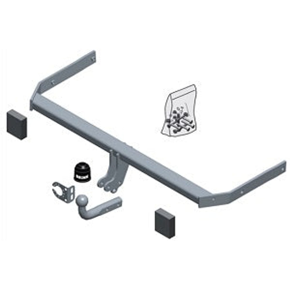 VW Golf VIII (CD1) Brink Swan Neck (Fixed) Wiring Harness Included (2019-Current)