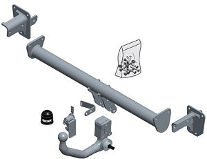 Mercedes-Benz EQA Detachable Towbar Wiring Harness Included (2022-Current)