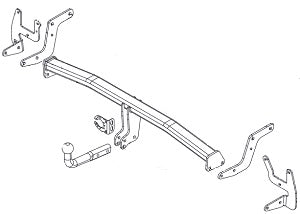 PEUGEOT 2008 II (U_)  Brink swan neck (fixed)  Wiring Harness Included