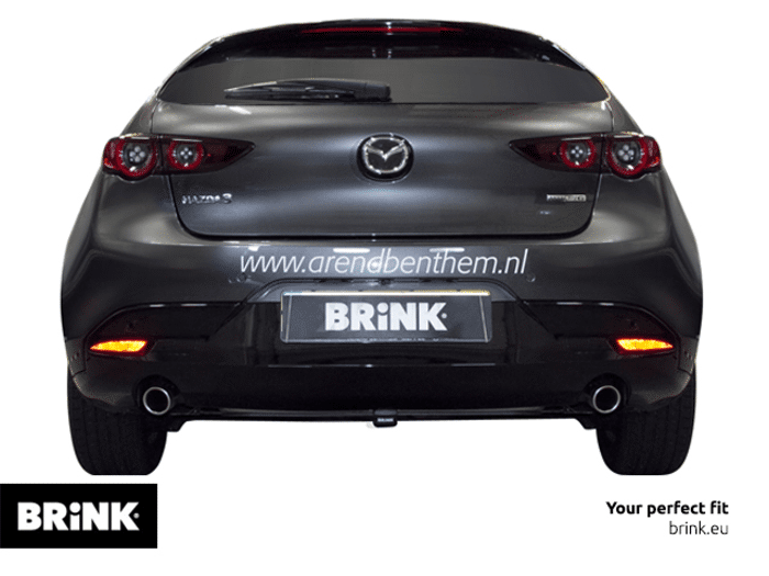MAZDA 3 Hatchback (BP)  Detachable towbar  Wiring Harness Included